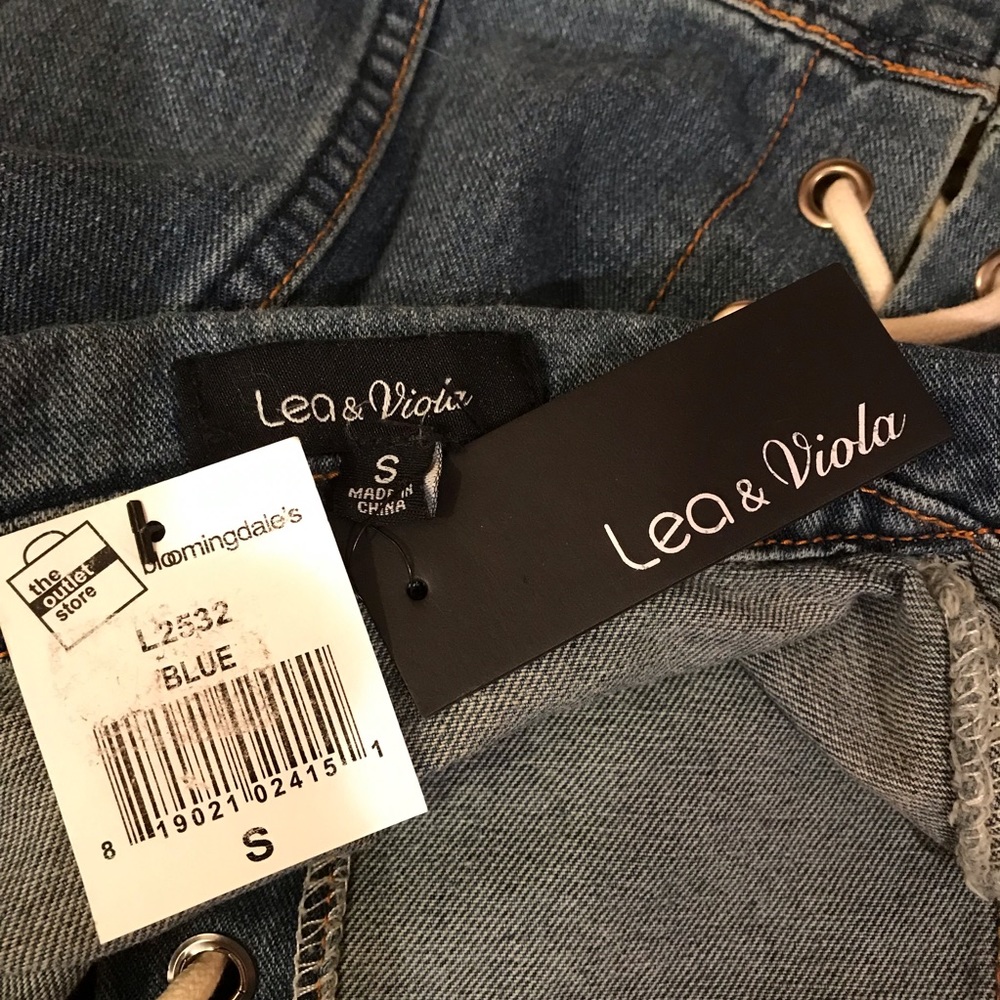 Anthropologie Lea & Viola Denim Jacket NEW - Picture 11 of 12